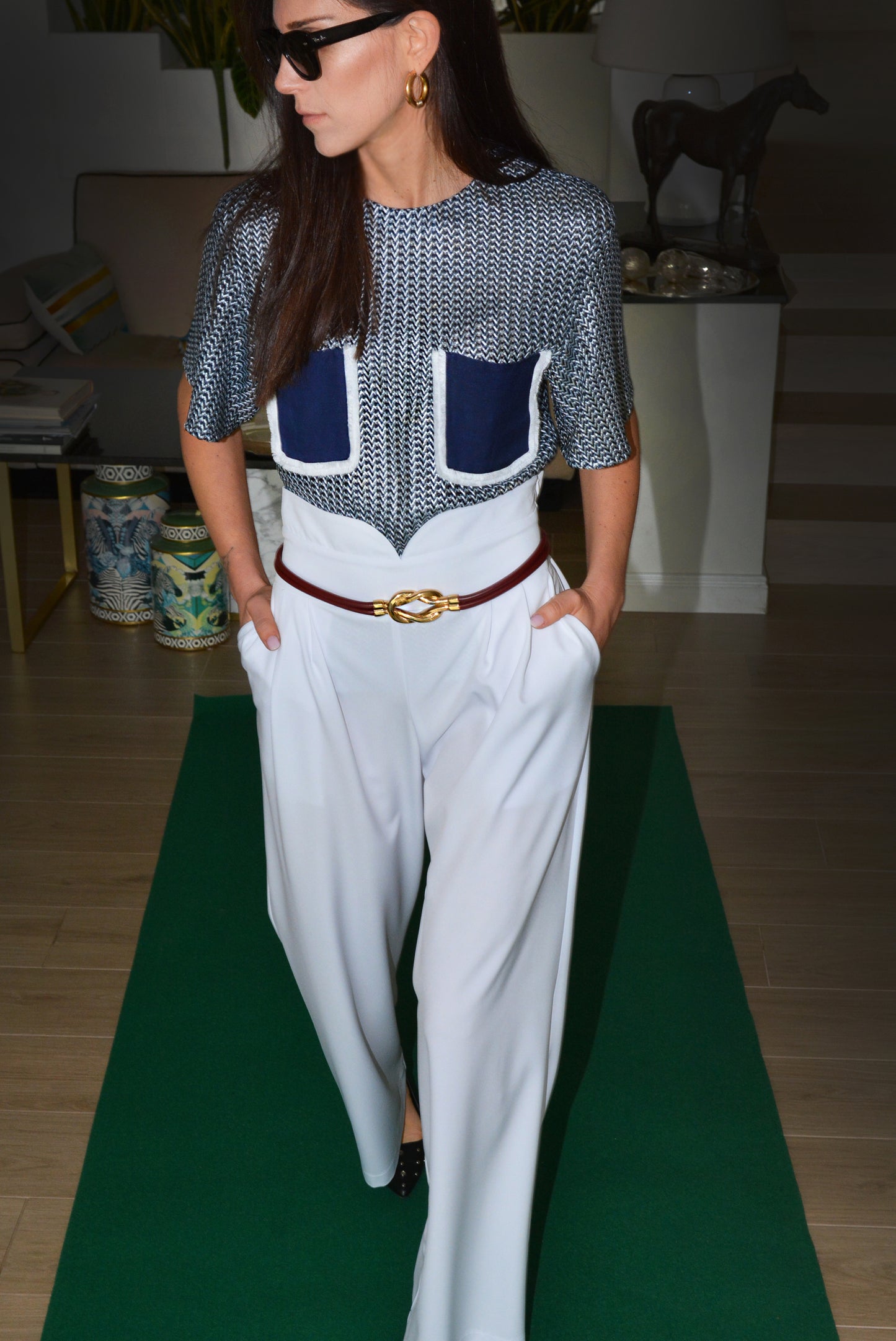 Mannish Pants Bianco