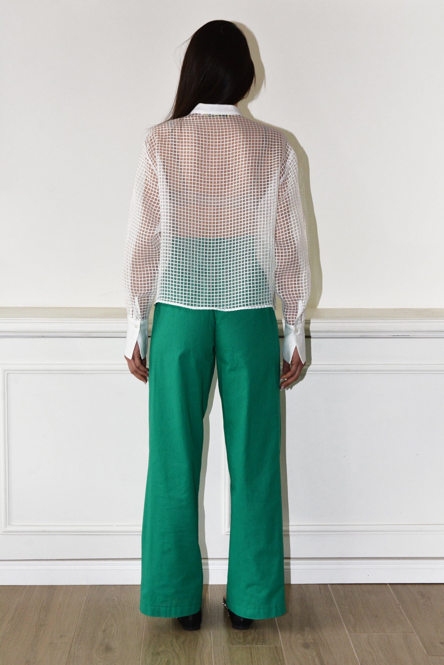 Pleats Shirt Seethrough
