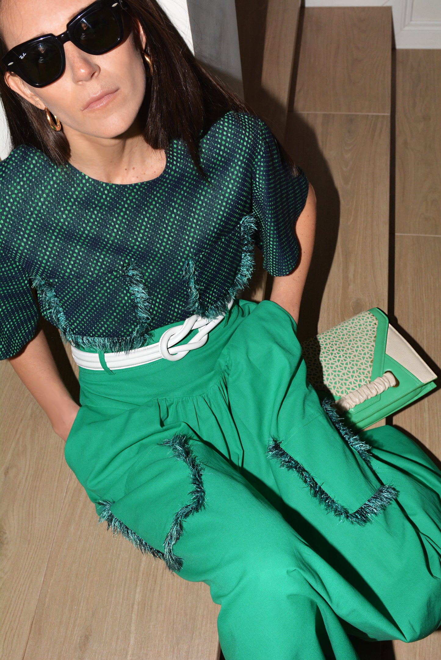 Pocket Skirt Verde
