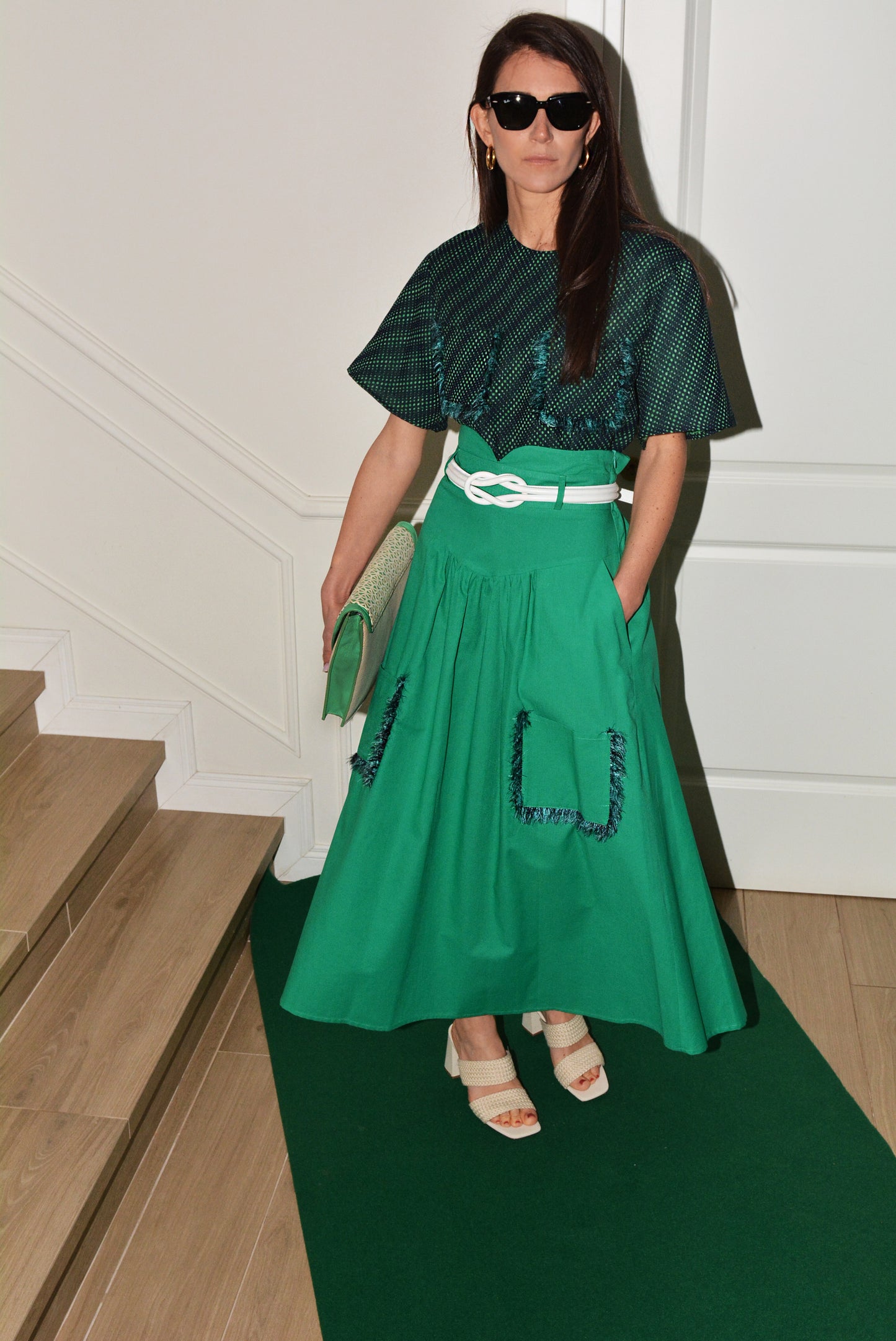 Pocket Skirt Verde