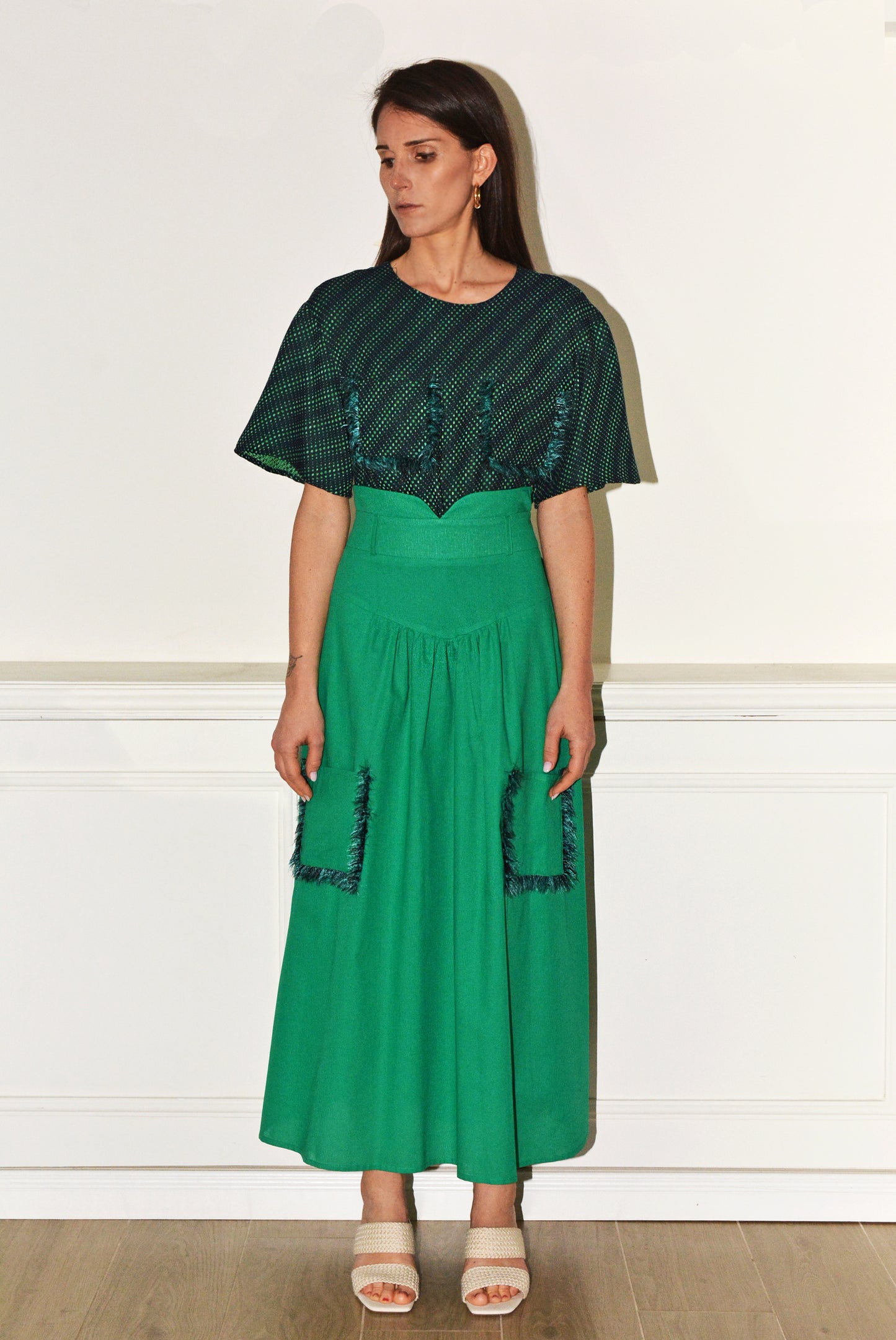 Pocket Skirt Verde