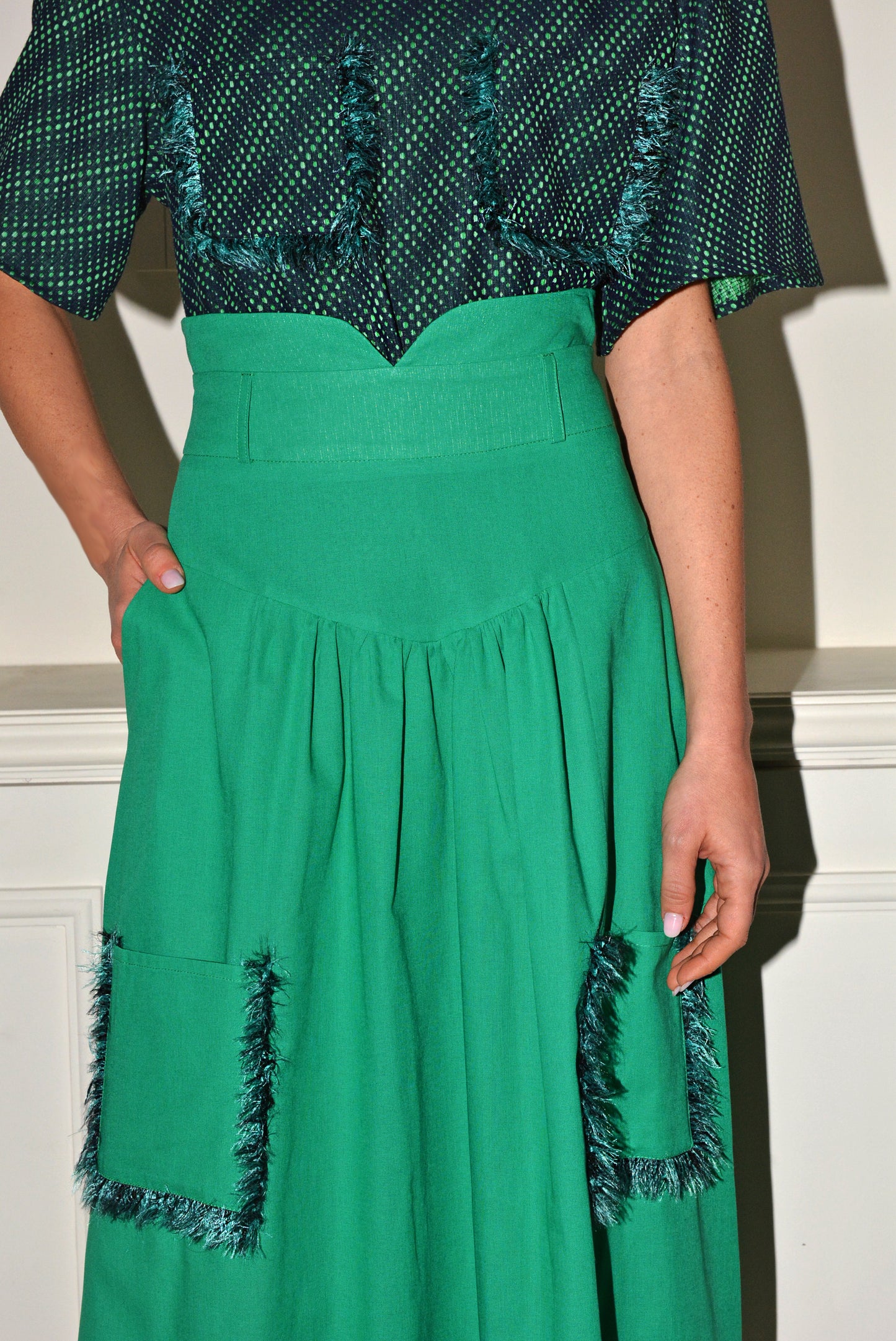 Pocket Skirt Verde