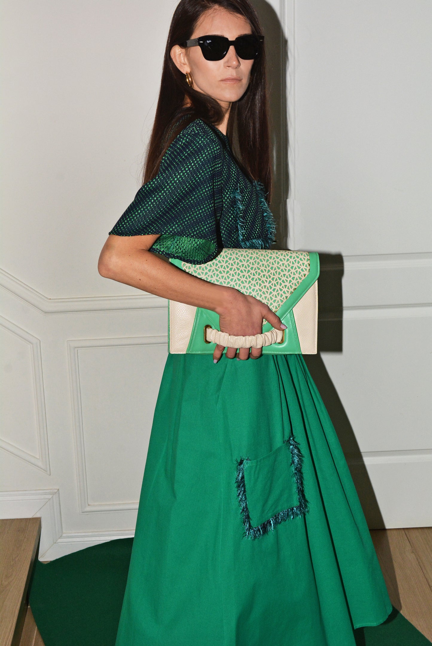 Pocket Skirt Verde
