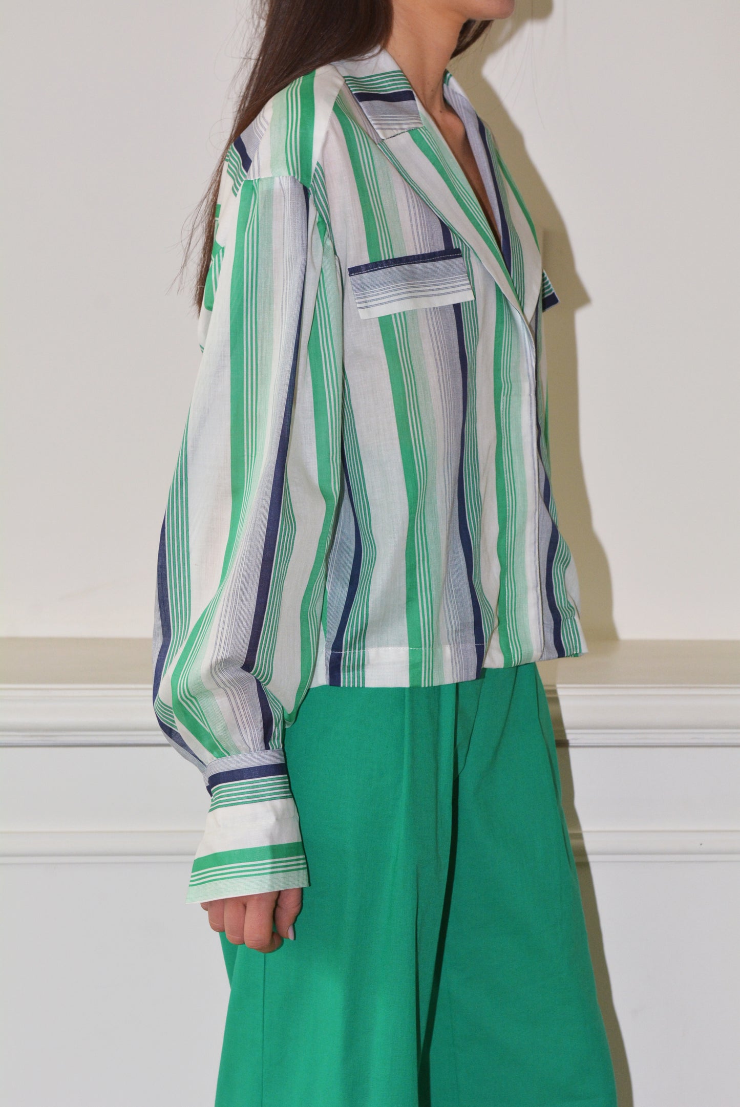 Stripes Shirt Verde