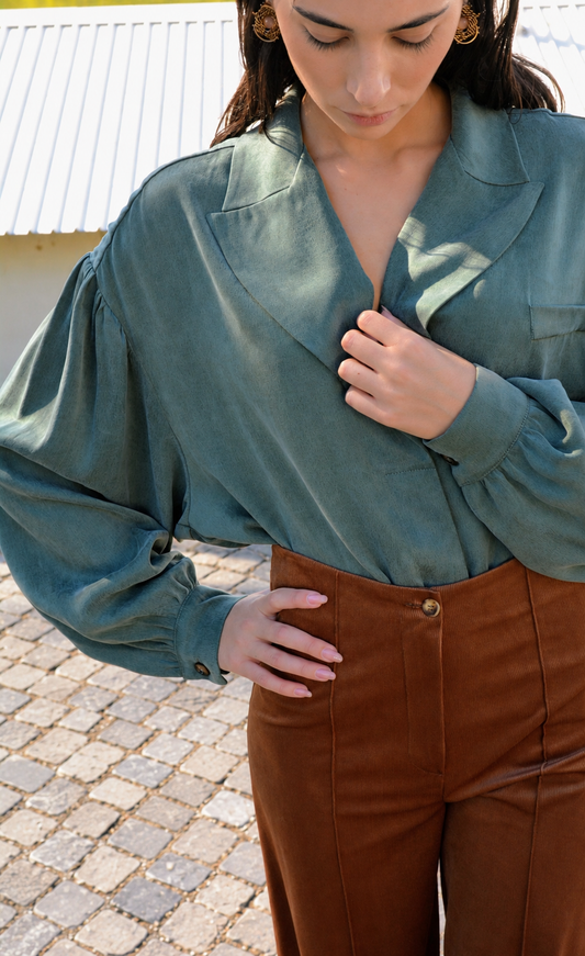 Shirt Jacket Green