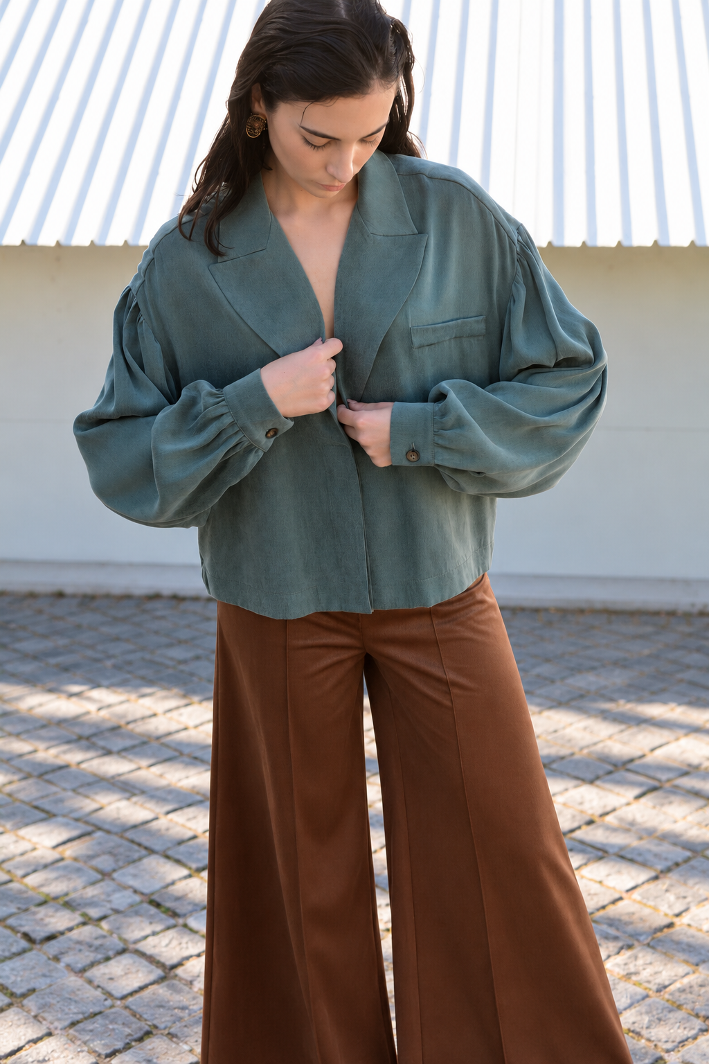 Shirt Jacket Green