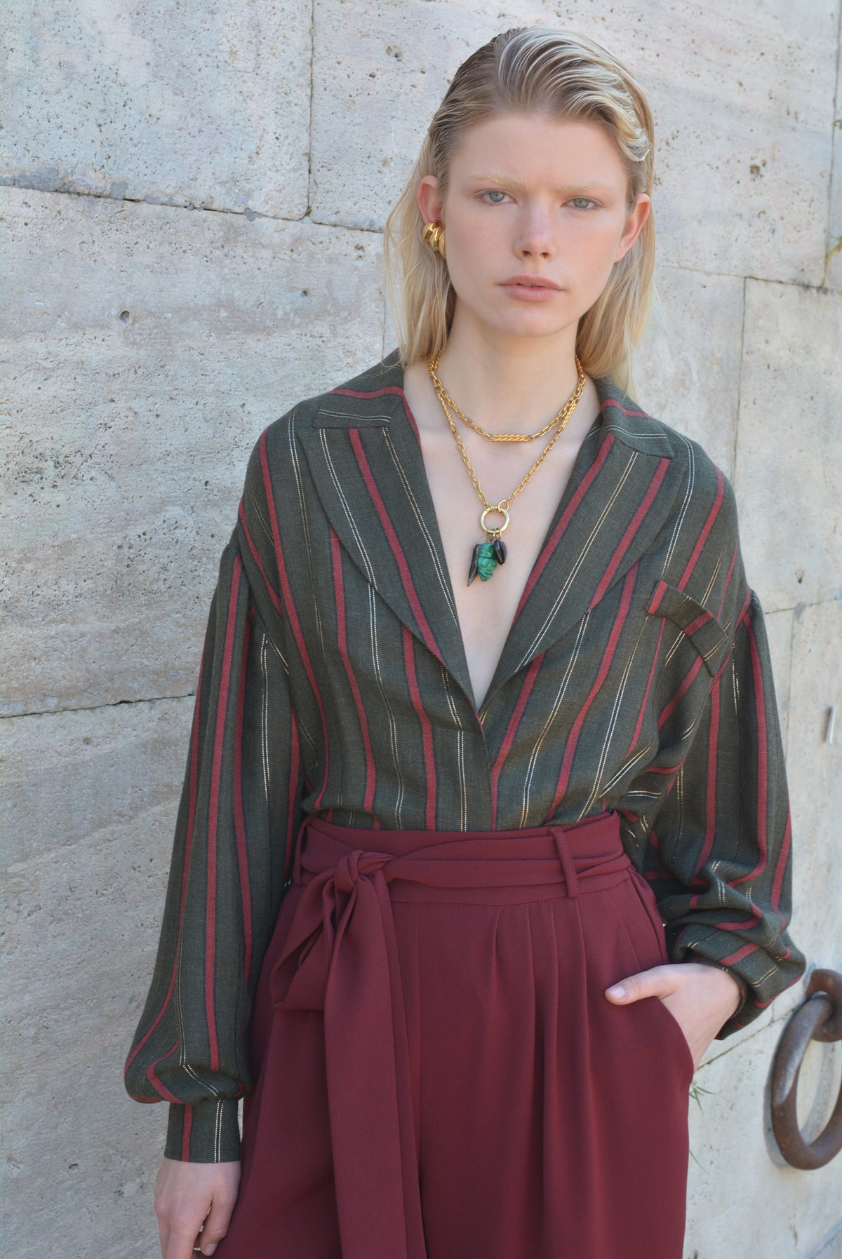 Shirt Jacket Stripes