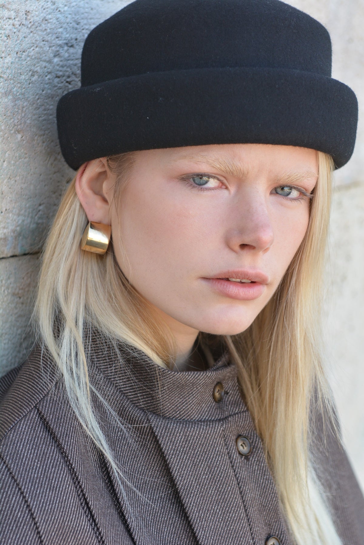 Pleats Bomber Cioccolato