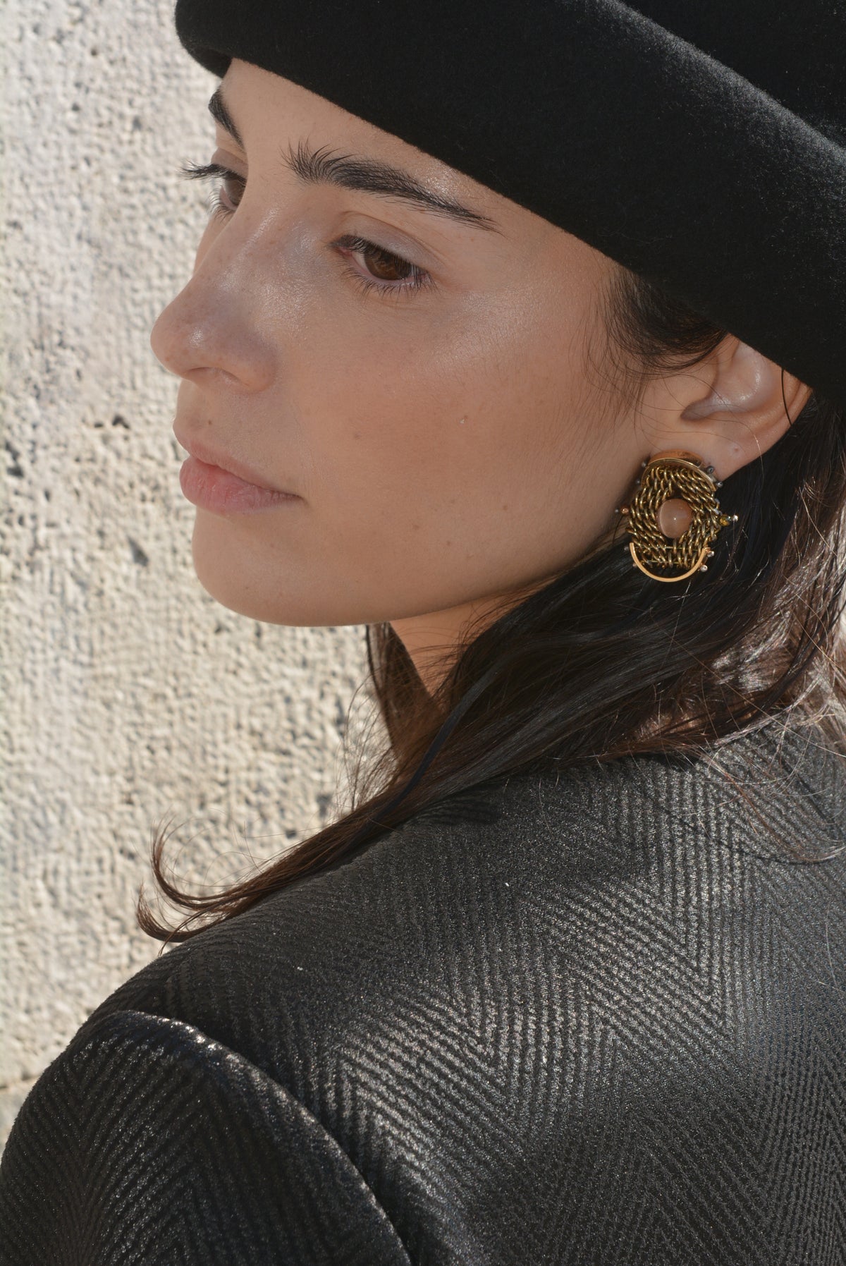Blazer con polsi Black