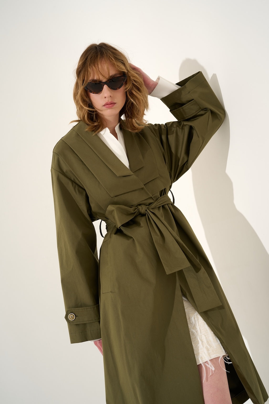 Pleats Trench Militare