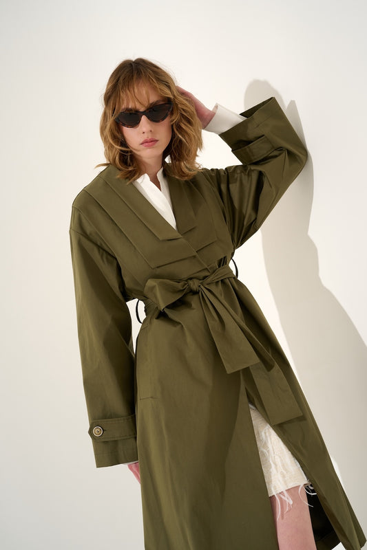 Pleats Trench Militare