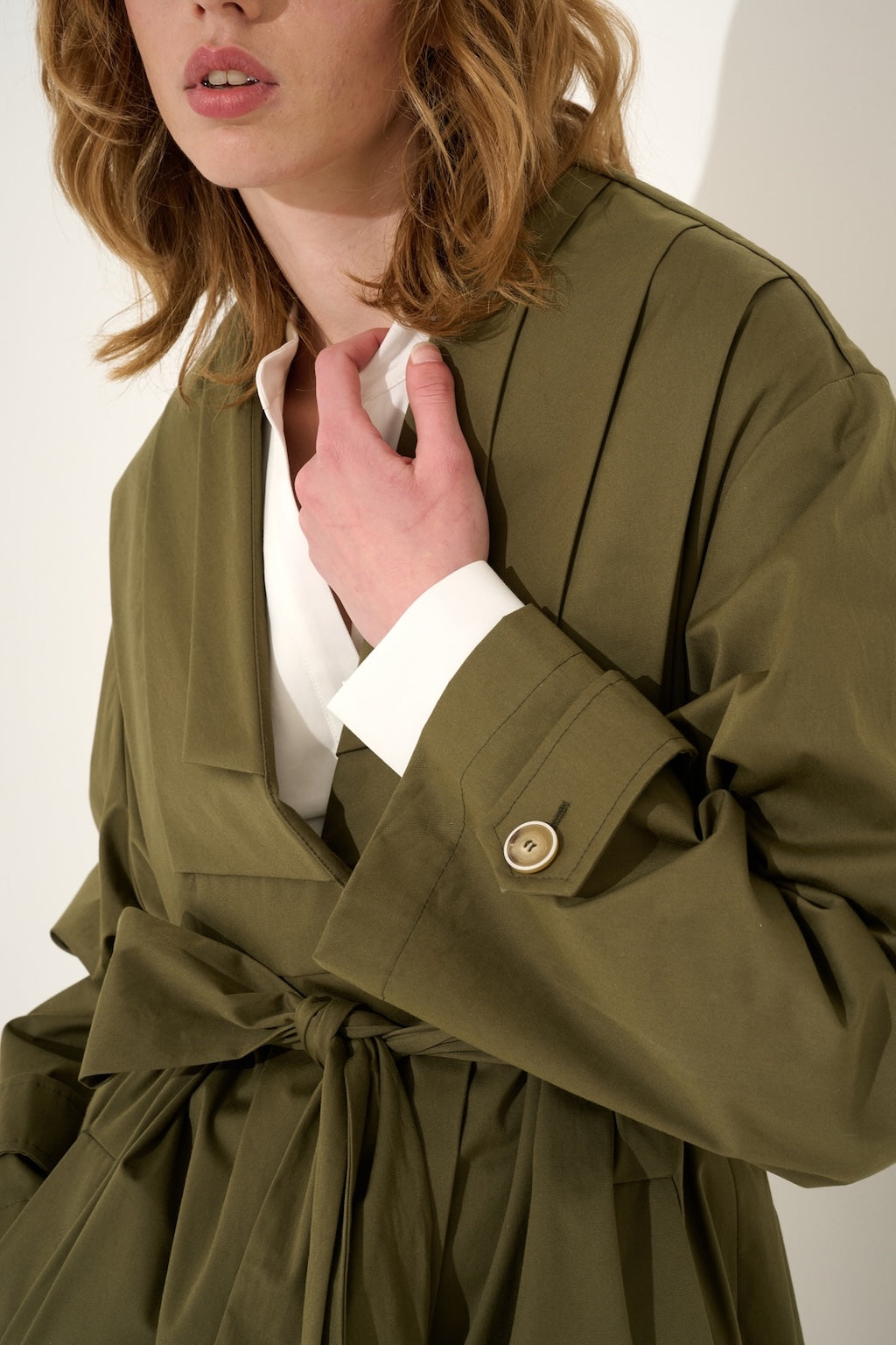 Pleats Trench Militare