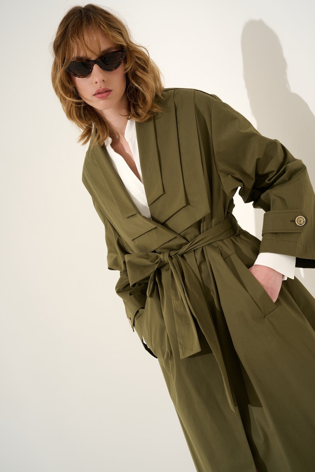 Pleats Trench Militare