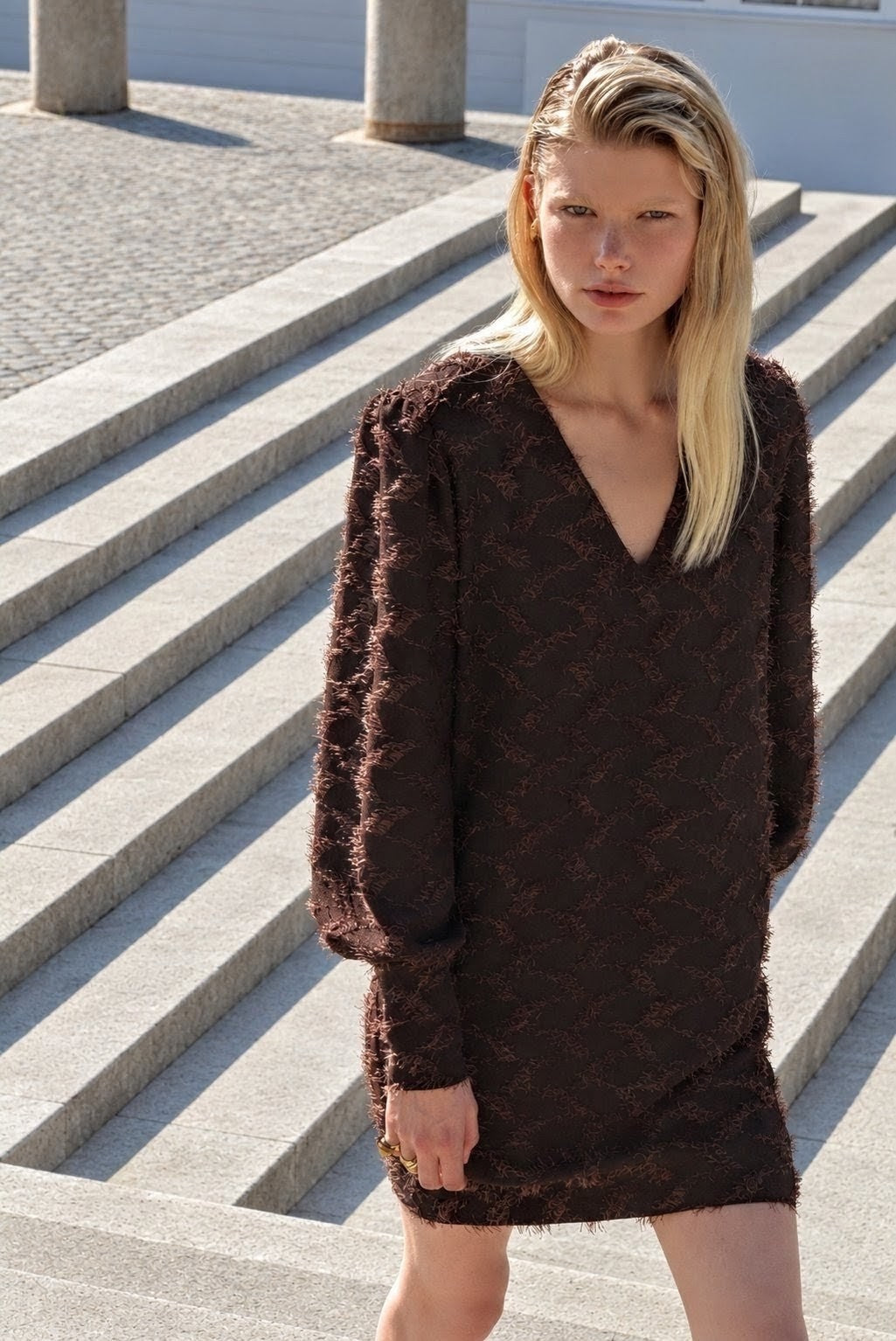 Fringes Dress Cioccolato