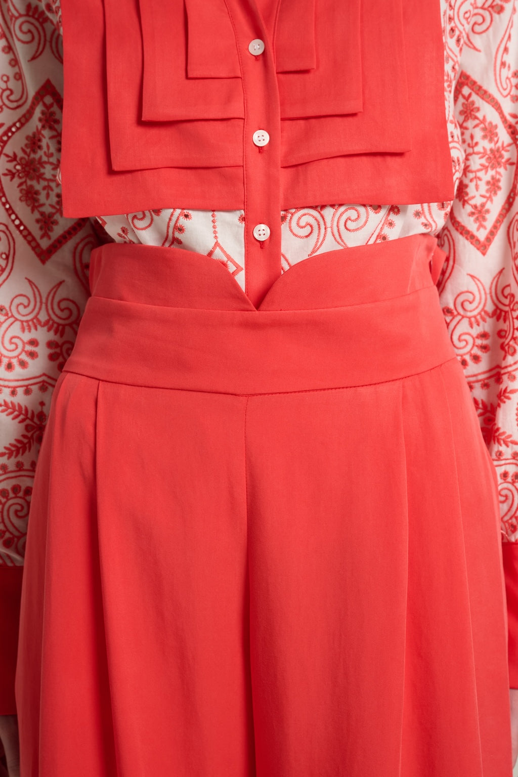 Pants Mannish Corallo