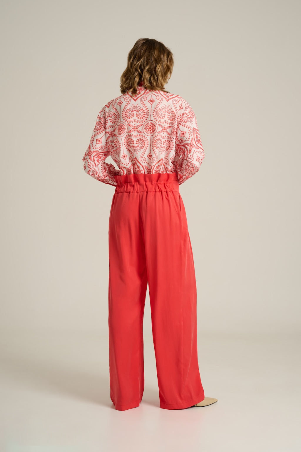 Pants Mannish Corallo