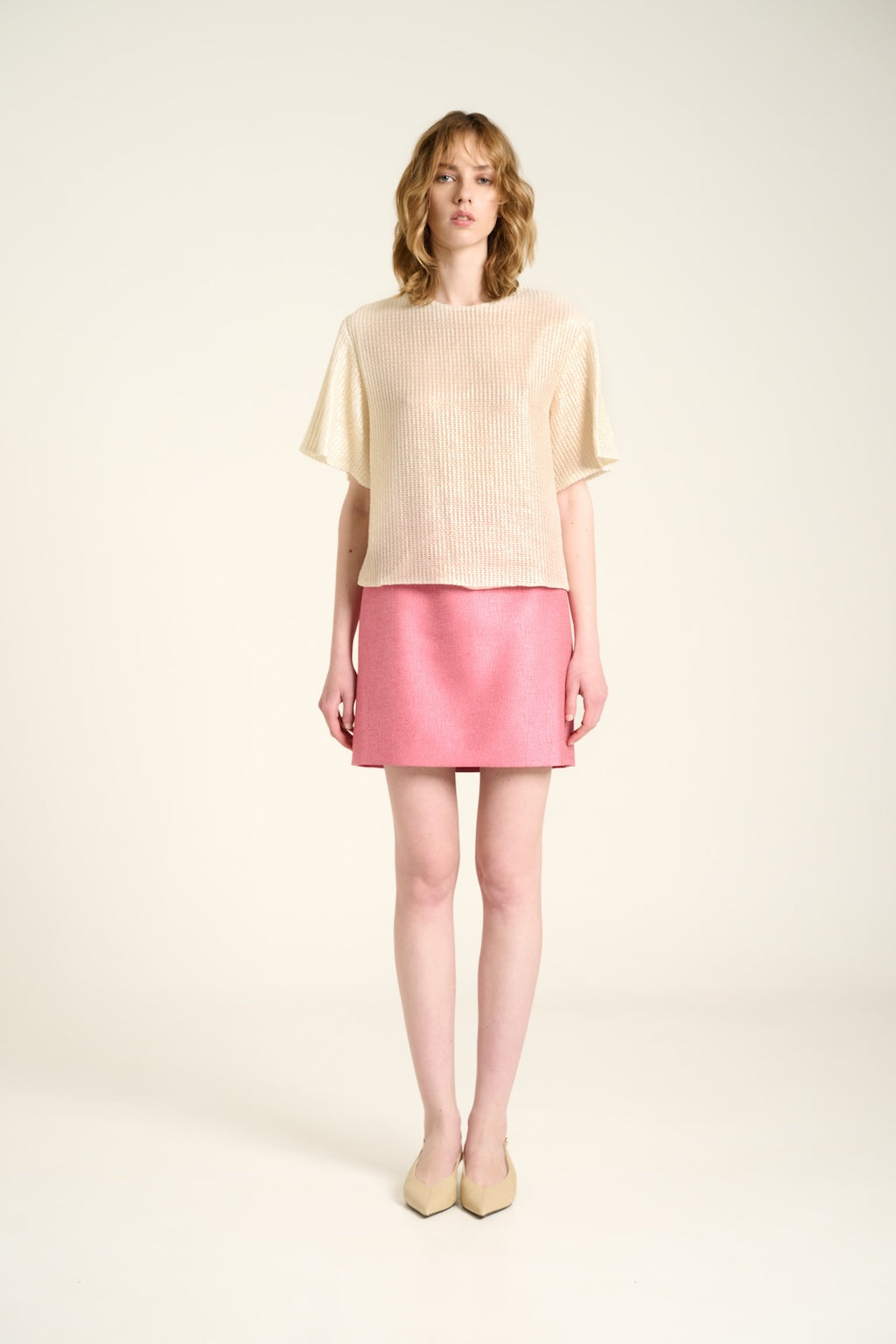 Blusa Girocollo Oro