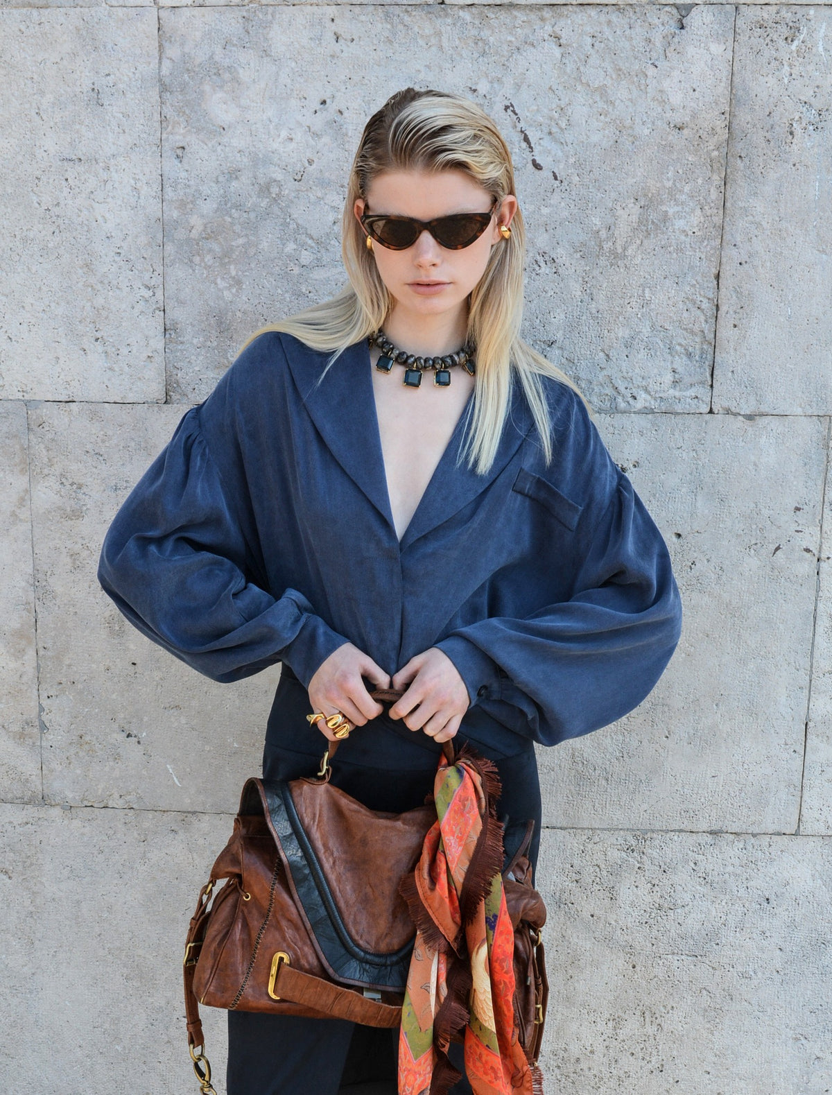 Shirt Jacket Blue