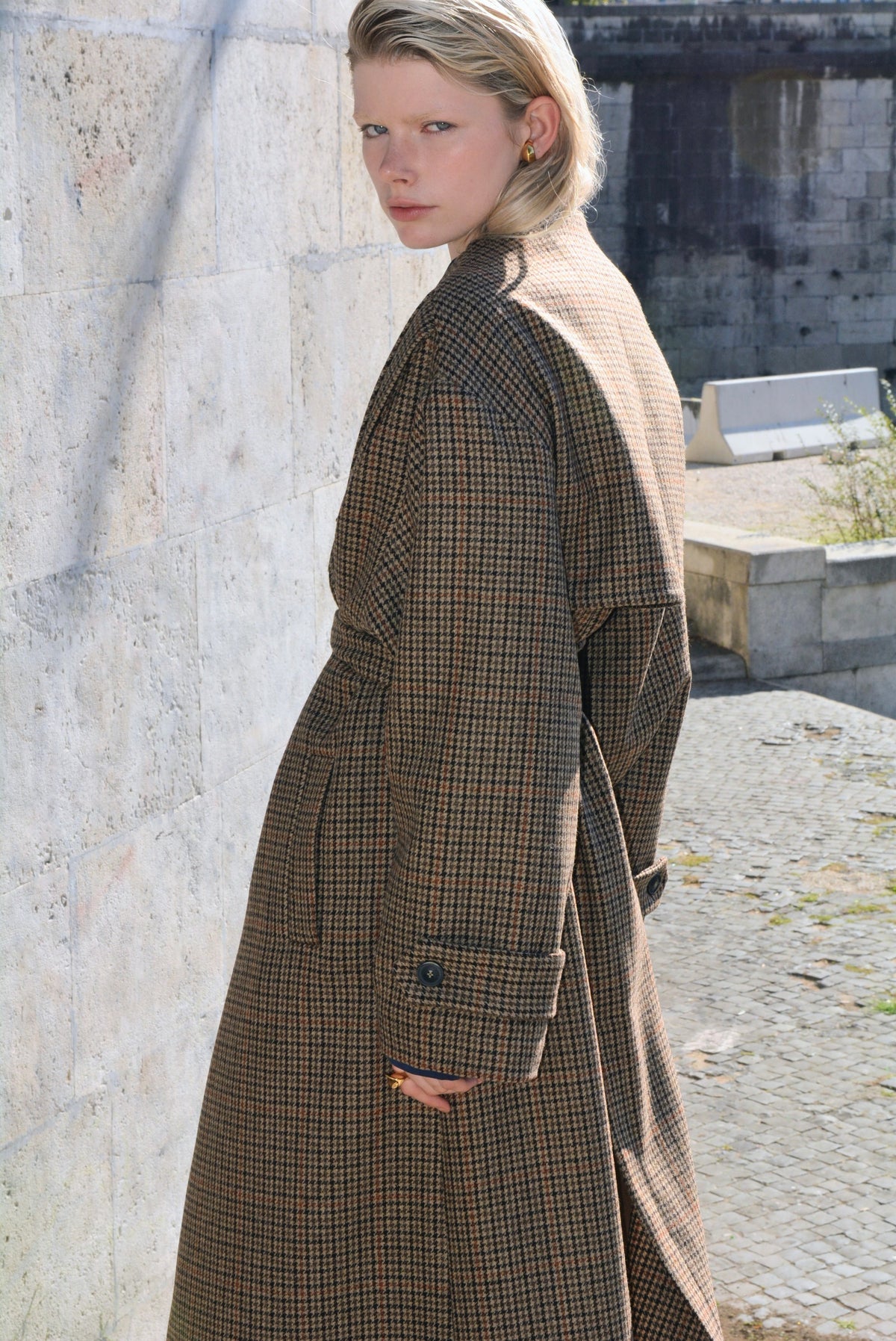 Pleats Coat
