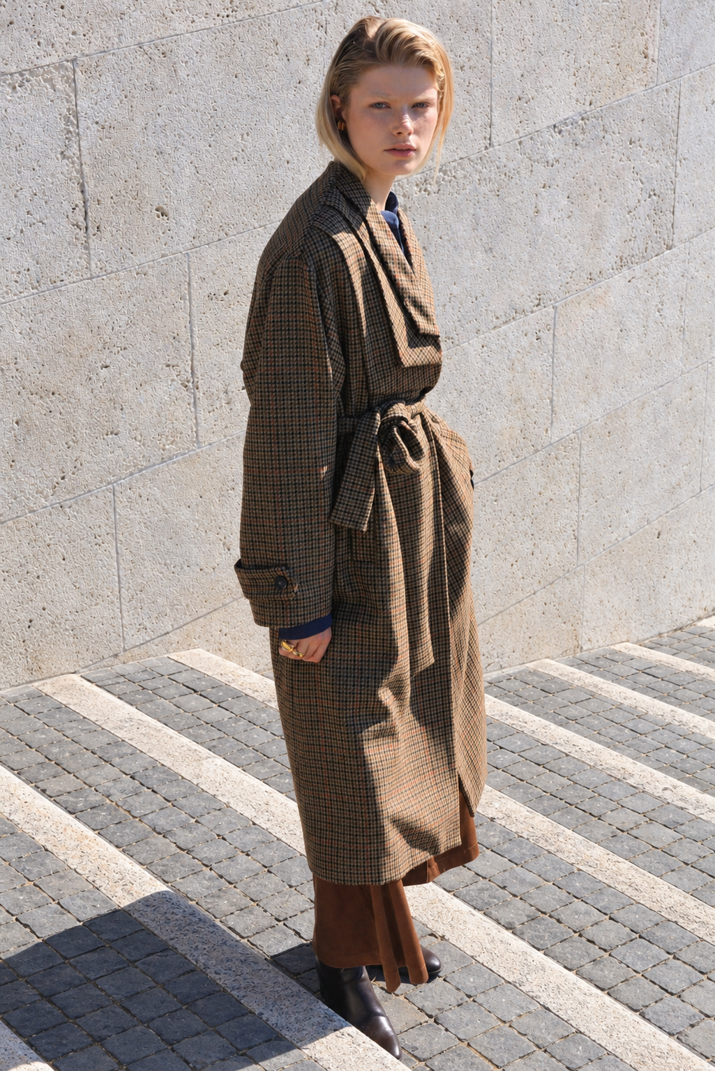 Pleats Coat