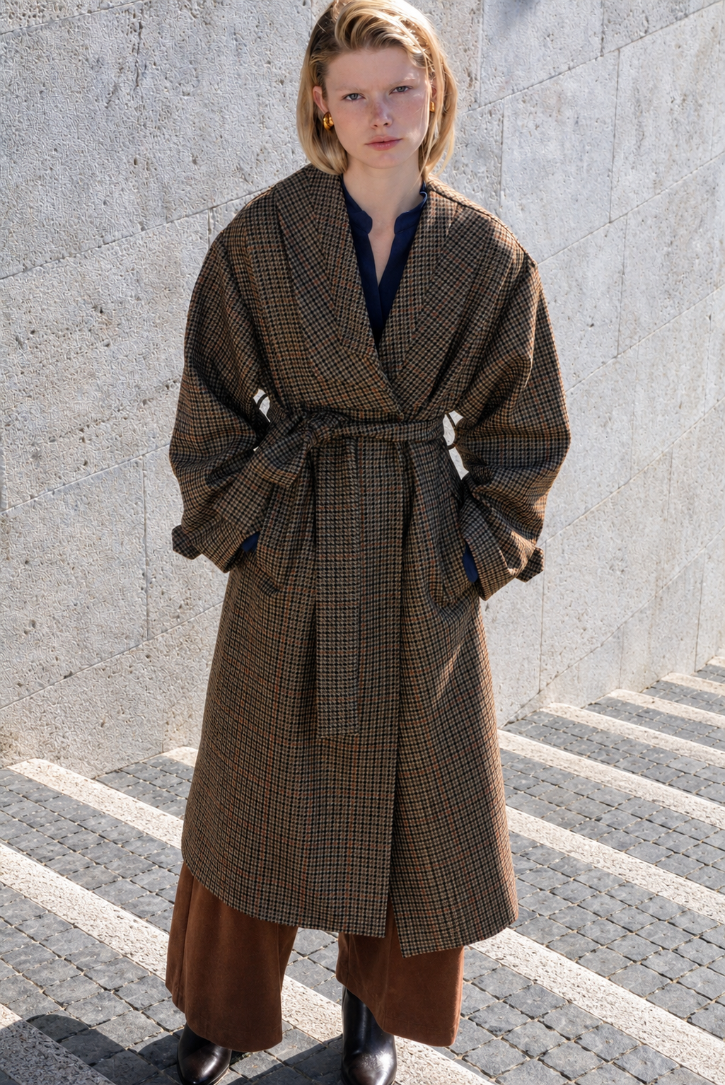 Pleats Coat