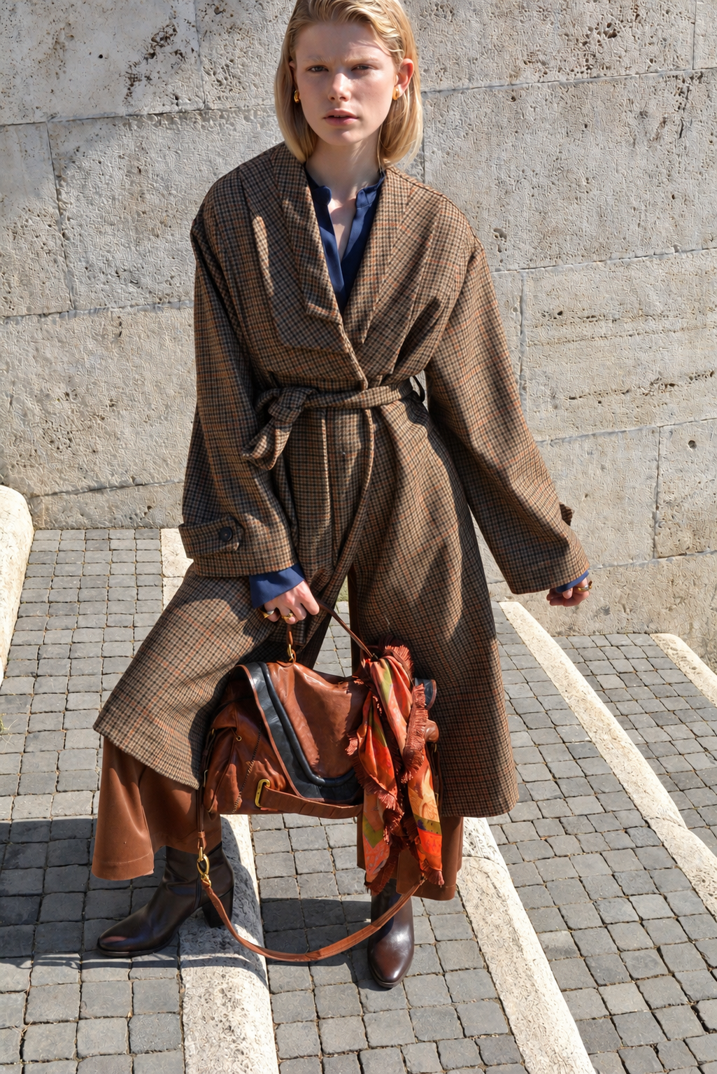 Pleats Coat