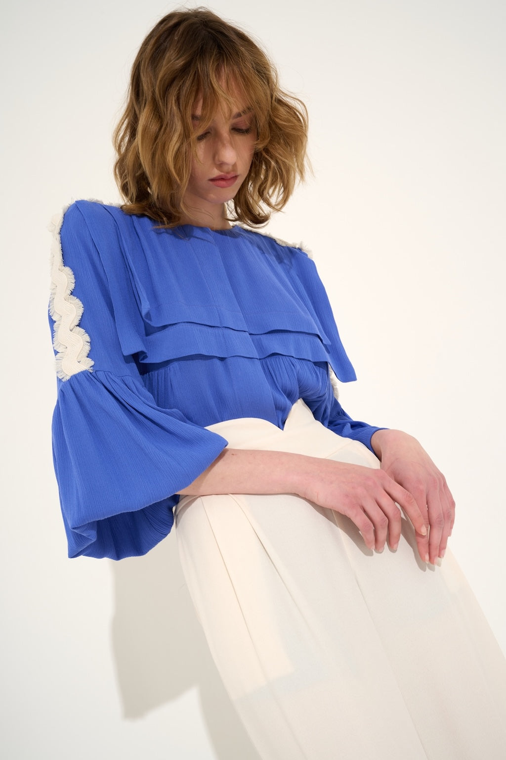 Balloon Shirt Blu
