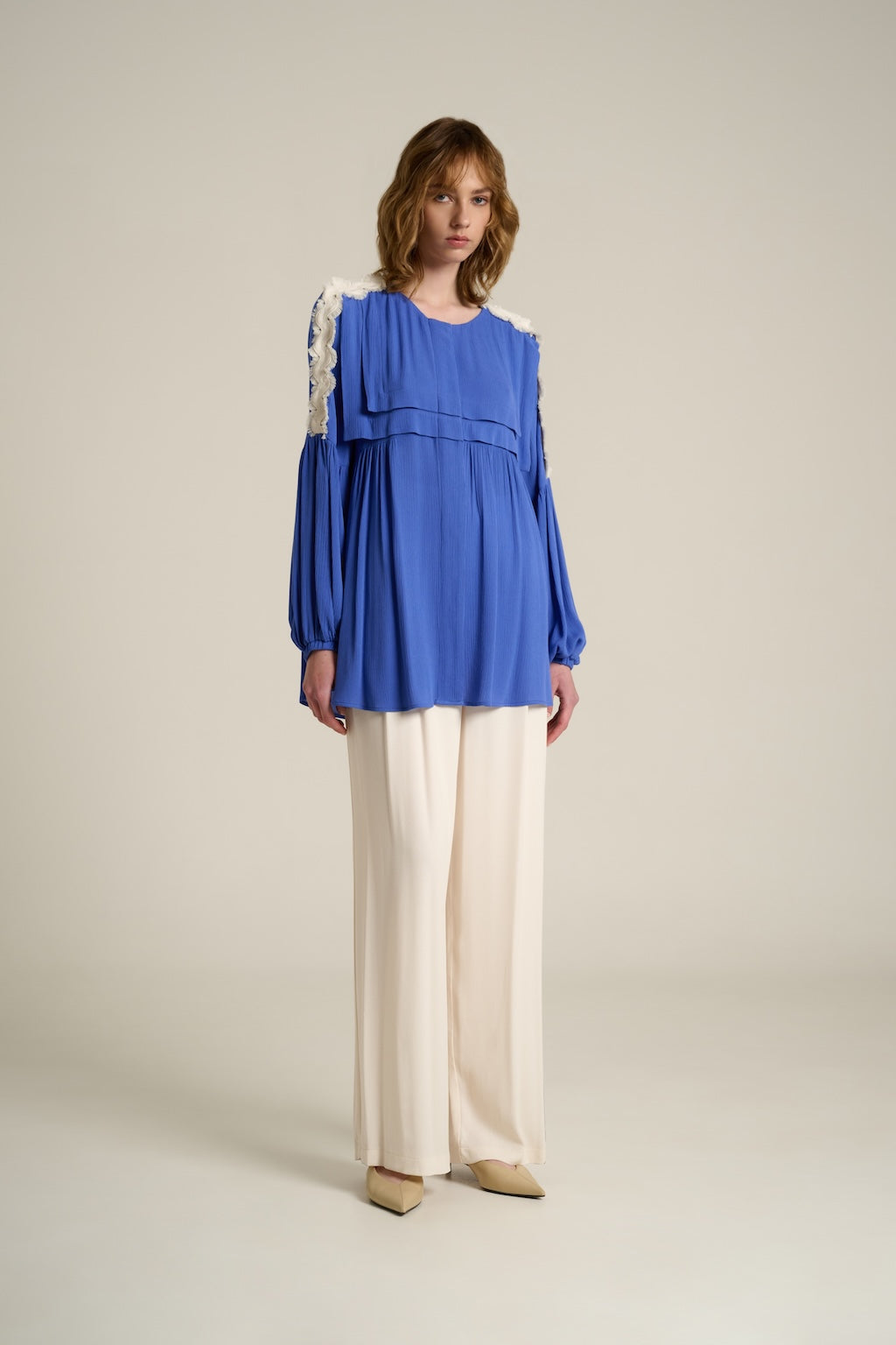 Balloon Shirt Blu
