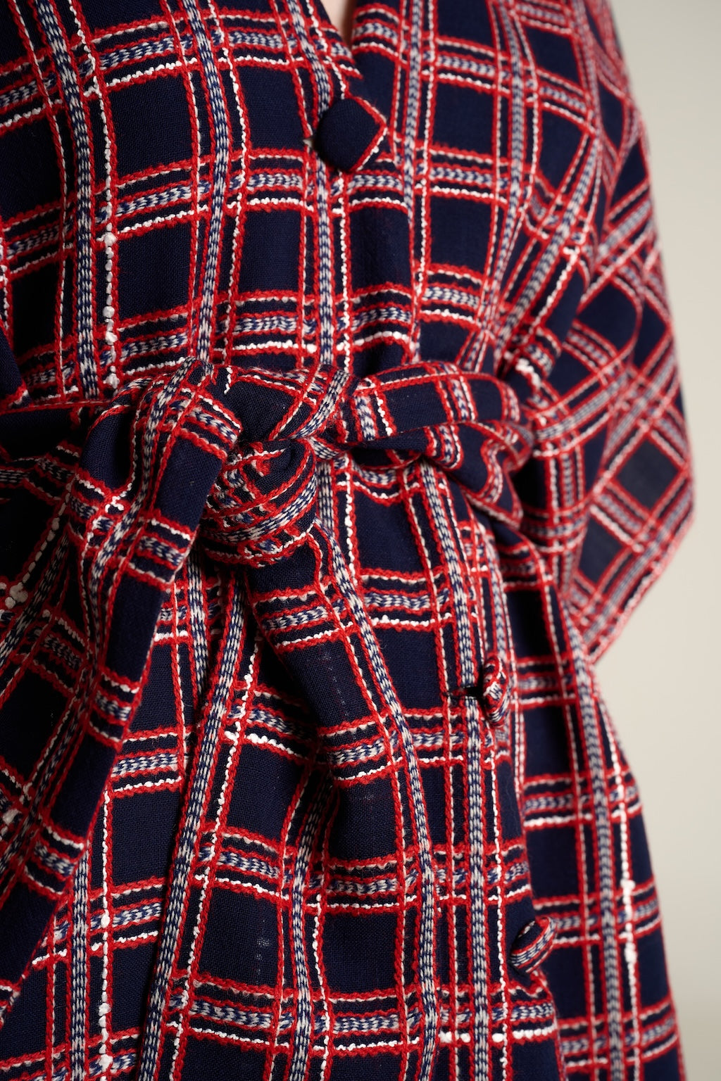 Kimono Dress-Jacket Quadri