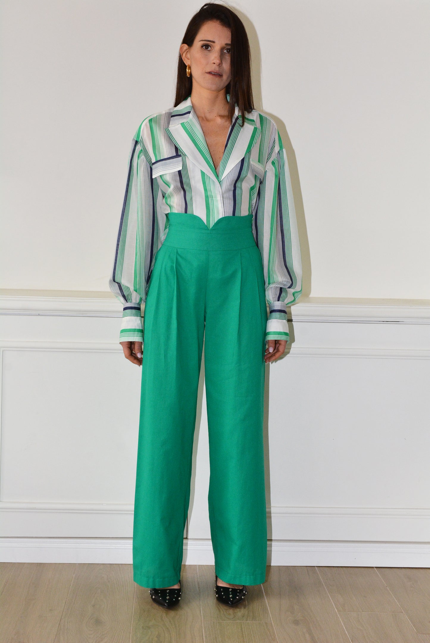 Mannish Pants Verde