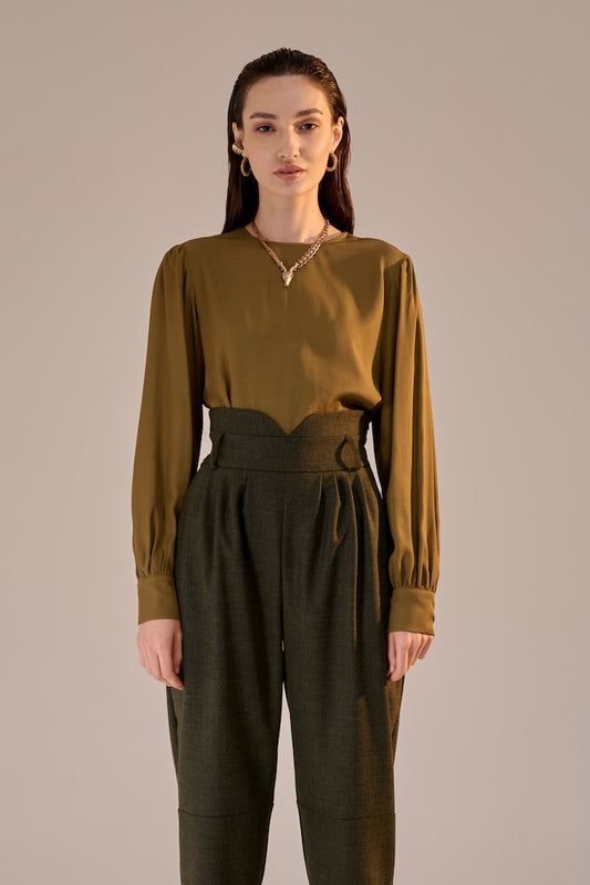 Olive Blouse