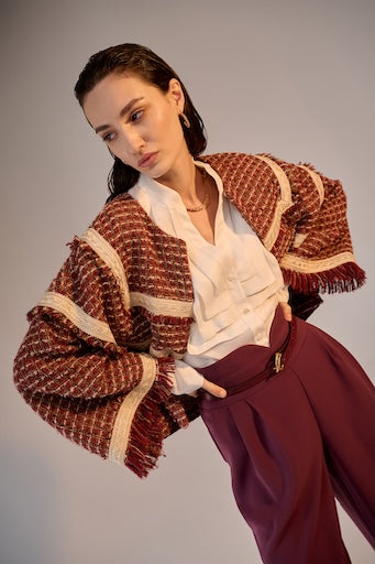 Pleats Shirt Total White