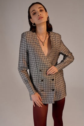Raffia Blazer